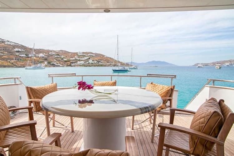luxury day yacht rental, daily cruise, Greece yachting