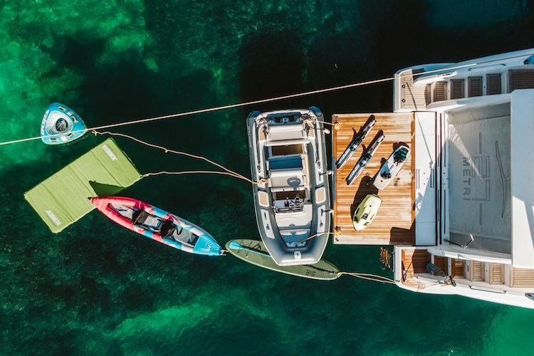 water toys Greece, luxury yacht toys, weekly yacht rental Athens