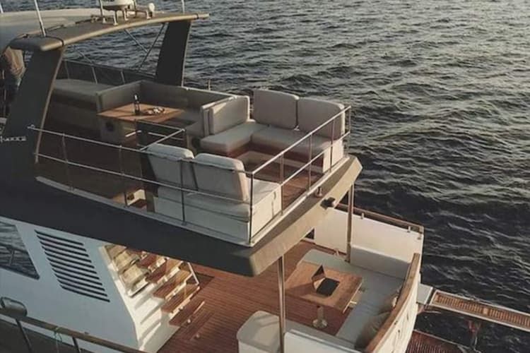  yacht rental Athens, Athens yachting, private yacht deck