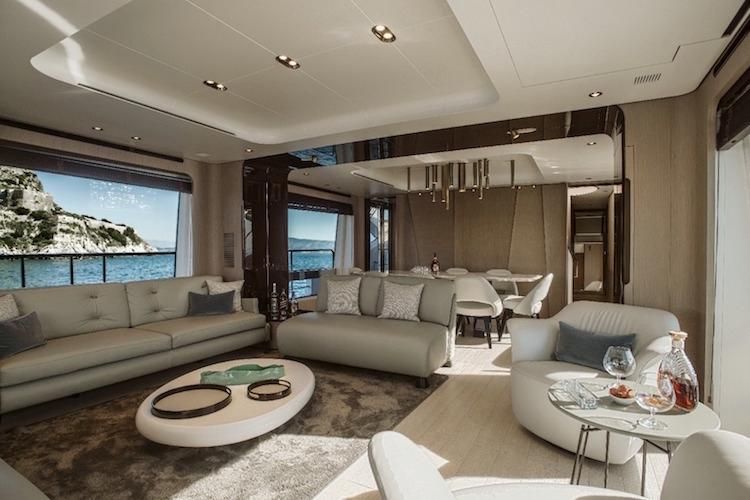 yacht dining room, yacht luxury events, Athens weekly yacht rental