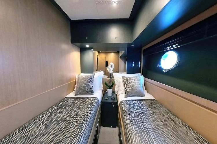  Yacht Accomodation, twin cabin, Athens yacht charter